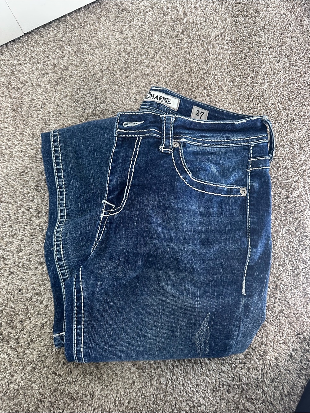 Charme Dark Blue Women’s Jeans - Classic Straight/ boot cut